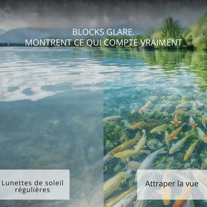AquaVue™ | Lunettes polarisées premium pour les pêcheurs