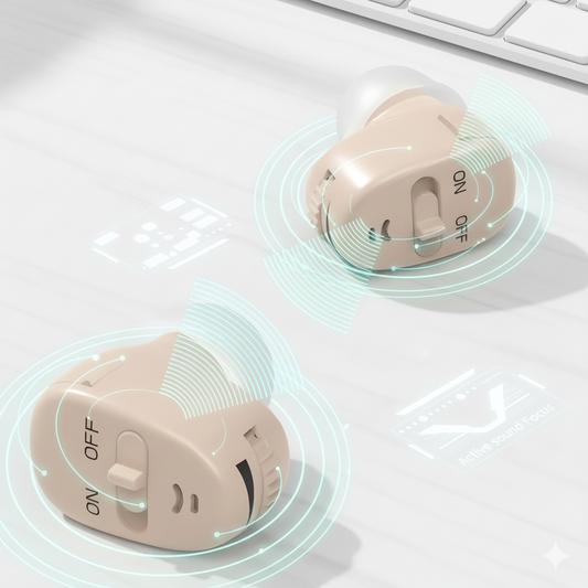 AudiPro™ Micro Appareil Auditif Léger – Son Clair et Naturel