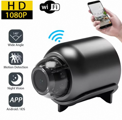 Mini Caméra Espionne 1080P HD - Vision Nocturne Intégrée