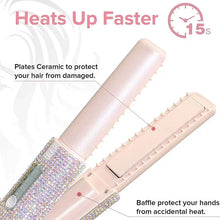 Wireless USB Hair Straightener & Curler