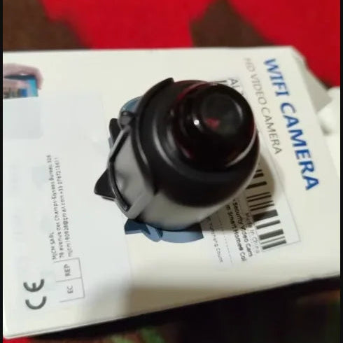 Mini Caméra Espionne 1080P HD - Vision Nocturne Intégrée