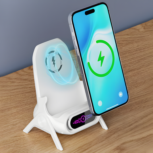 Support multifonctionnel sans fil avec chargeur rapide pour téléphone