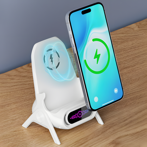 Support multifonctionnel sans fil avec chargeur rapide pour téléphone